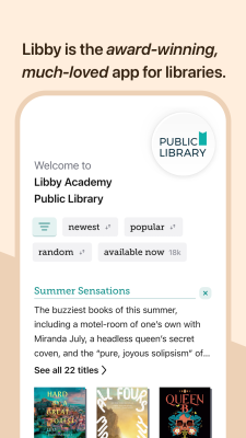 Скриншот приложения Libby, the Library App - №2