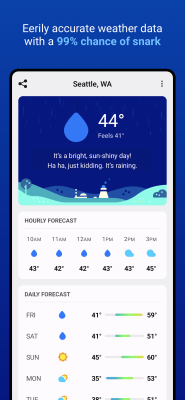 Скриншот приложения CARROT Weather - №2