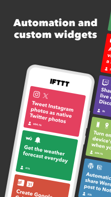 Скриншот приложения IFTTT - №1