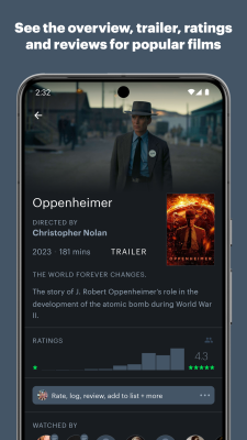 Скриншот приложения Letterboxd - №2