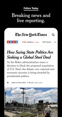 Скриншот приложения The New York Times - №2