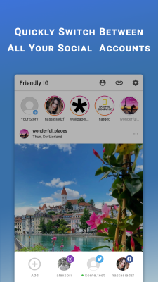 Скриншот приложения Friendly For Instagram - №1
