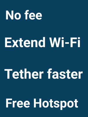 Скриншот приложения NetShare - no-root-tethering - №1
