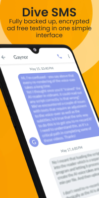 Скриншот приложения Wize SMS - №1
