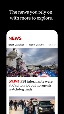 Скриншот приложения BBC: World News & Stories - №2
