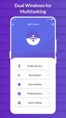 Скриншот приложения Split Screen Shortcut - №1