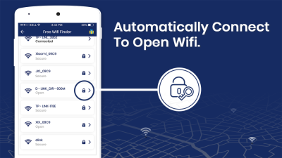 Скриншот приложения Open Wifi Connect Automatic - №1