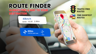 Скриншот приложения GPS Maps Voice Navigation App - №2