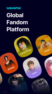 Скриншот приложения Weverse - №1