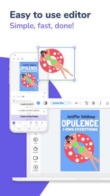 Скриншот приложения Book Cover Maker for Wattpad - №2