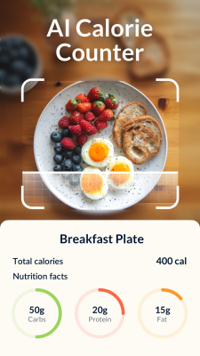 Скриншот приложения Eato: Calorie Counter - №1