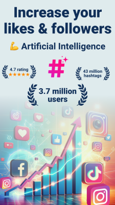 Скриншот приложения Hashtags AI - №1