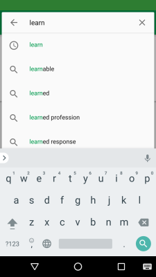 Скриншот приложения Erudite Dictionary Translator - №2