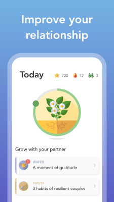 Скриншот приложения Evergreen: Relationship Growth - №1