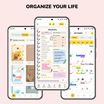Скриншот приложения Journal: Notes, Planner, PDFs - №1
