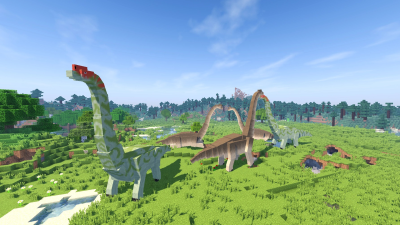 Скриншот приложения Dinosaur mods for Minecraft PE - №2