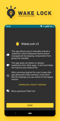 Скриншот приложения Wakelock Revamp - №1