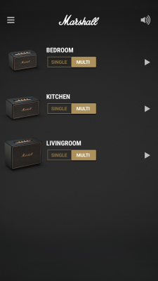 Скриншот приложения Marshall Multi-Room - №1
