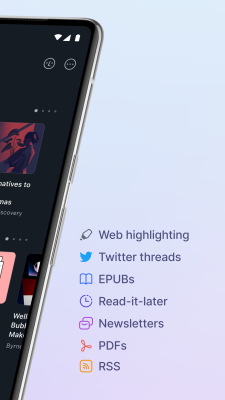 Скриншот приложения Readwise Reader - №2