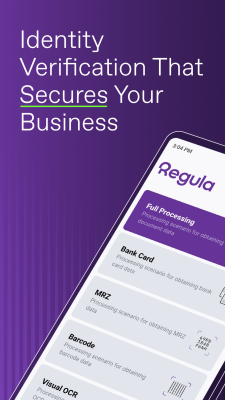 Скриншот приложения Regula Document Reader - №1