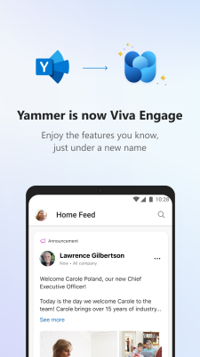 Скриншот приложения Viva Engage - №1