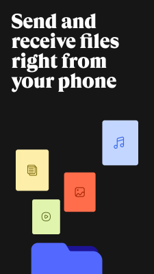 Скриншот приложения WeTransfer : File Transfer - №1