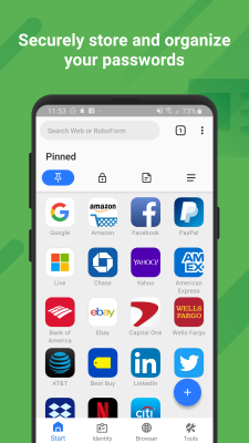Скриншот приложения RoboForm Password Manager - №1