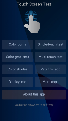 Скриншот приложения Touch Screen Test - №1