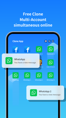 Скриншот приложения Clone App-Parallel Dual Space - №2