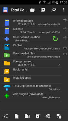 Скриншот приложения TotalDrip-Plugin for Totalcmd - №1