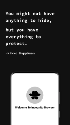 Скриншот приложения Private Browser: Incognito App - №1