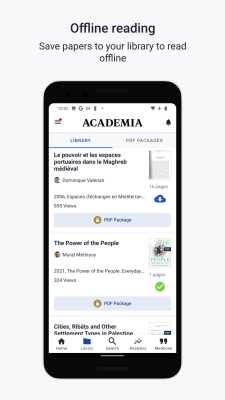 Скриншот приложения Academia.edu - №2