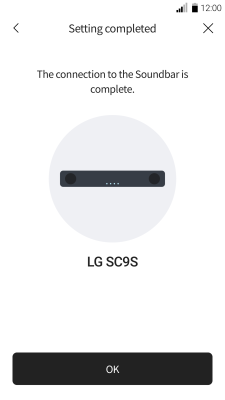 Скриншот приложения LG Soundbar - №2