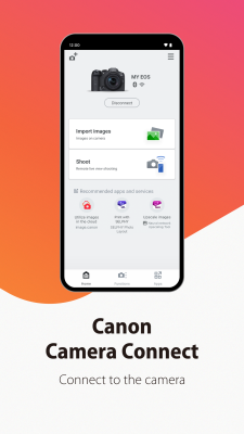Скриншот приложения Canon Camera Connect - №1