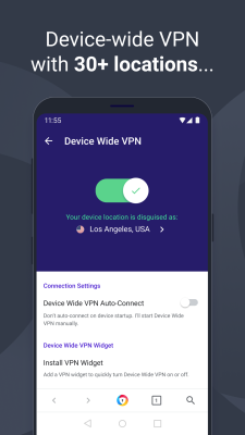 Скриншот приложения AVG Secure Browser - №2
