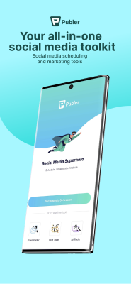 Скриншот приложения Publer: Social Media Tools - №1