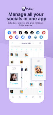 Скриншот приложения Publer: Social Media Tools - №2