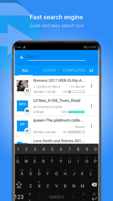 Скриншот приложения Free Download Manager - FDM - №2