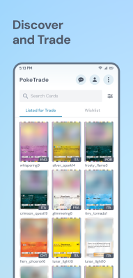 Скриншот приложения PokeTrade - №2