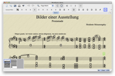 Скриншот приложения MuseScore MacOS - №2