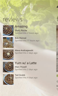 Скриншот приложения Foodspotting - №2
