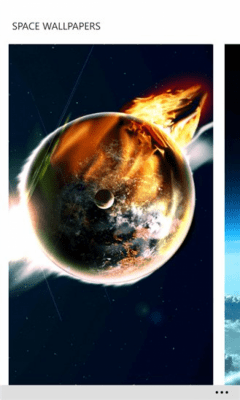 Скриншот приложения Space Wallpapers - №2