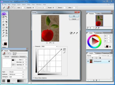 Скриншот приложения Artweaver Free - №2