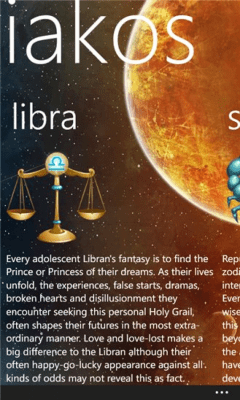 Скриншот приложения Zodiakos - №2