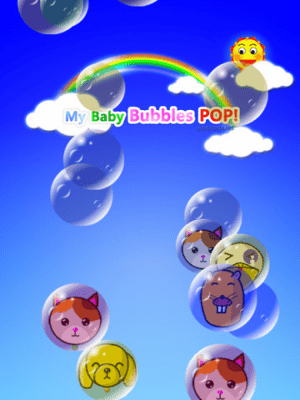 Скриншот приложения My baby game (Bubbles pop!) free - №2