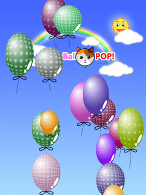 Скриншот приложения My baby game (Balloon Pop!) free - №2