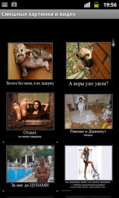 Скриншот приложения Смешные картинки и видео - №2