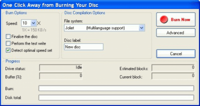 Скриншот приложения Smart DVD/CD Burner - №2