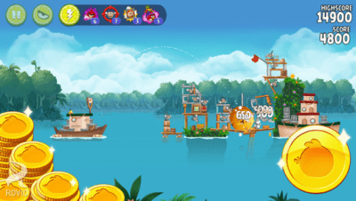 Скриншот приложения Angry Birds Rio - №2