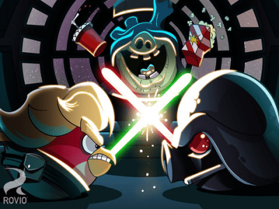 Скриншот приложения Angry Birds Star Wars HD - №1